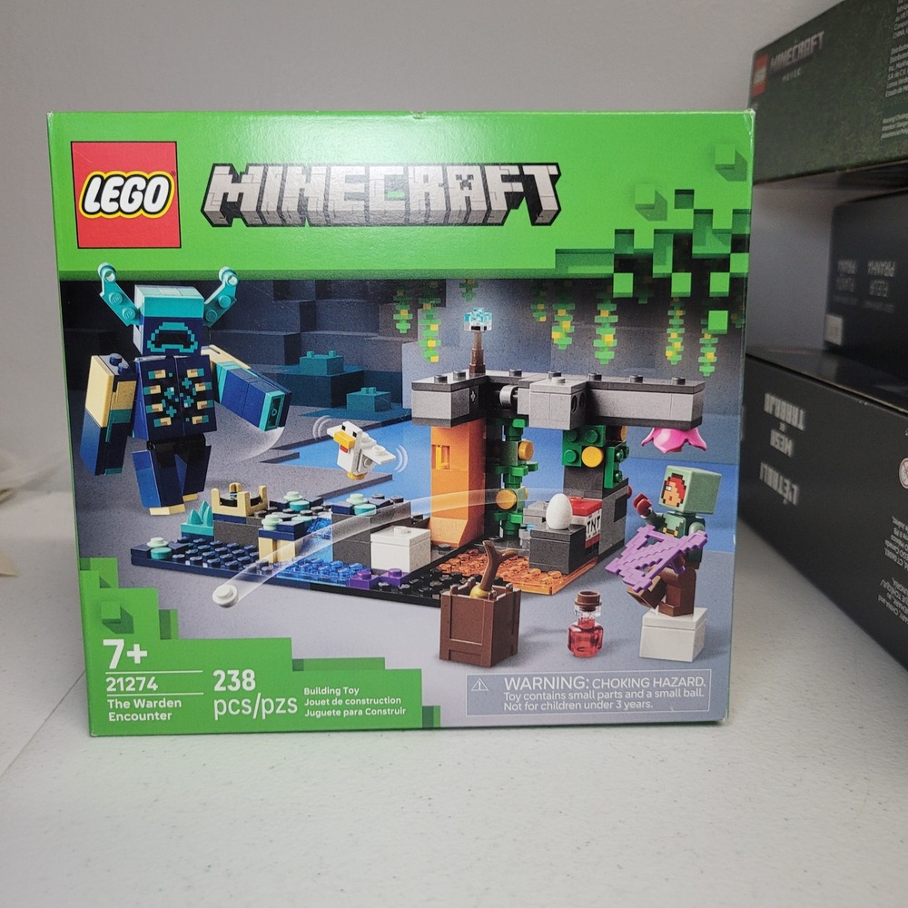 LEGO Minecraft 21274 The Warden Encounter Empty Box Only